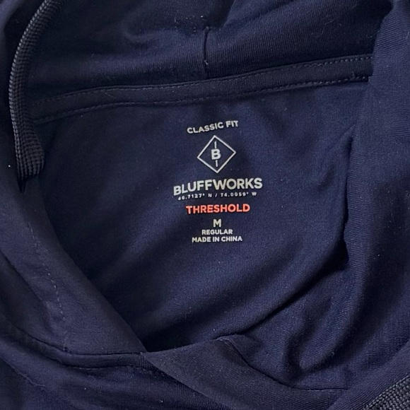 Bluffworks Threshold T-Shirt Hoodie - Picture 3 of 3